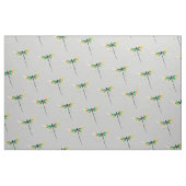 イチゴ甘みのかわいい果物の水彩 ファブリック (ファットクウォーター)