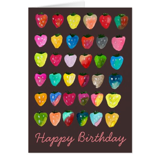 イチゴ甘味かわいいフルーツ水色 (正面)