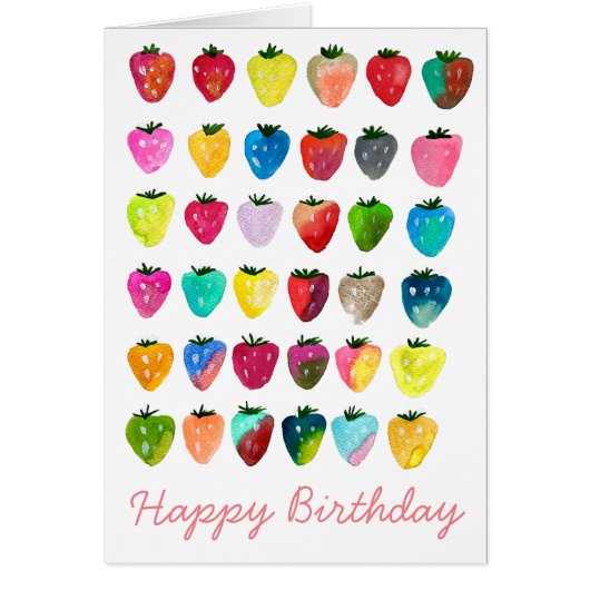 イチゴ甘味かわいいフルーツ水色 (正面)