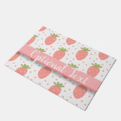 イチゴ畑 ドアマット (アングル)