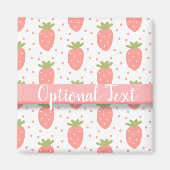 イチゴ畑 マグネット (正面)