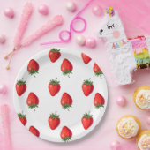 イチゴ紙プレート | パーティー供給 ペーパープレート (パーティー)