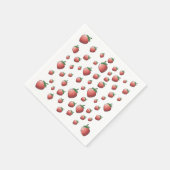 イチゴ紙 スタンダードカクテルナプキン (角)