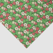 イチゴ背景パターンティッシュペーパー 薄葉紙 (詳細)