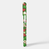 イチゴ背景パターン Case-Mate iPhoneケース (裏面 / 左)