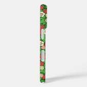 イチゴ背景パターン Case-Mate iPhoneケース (裏面 / 右)