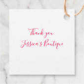 イチゴ茎ギフトラベル フェイバータグ (裏面)