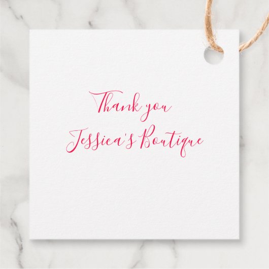 イチゴ茎ギフトラベル フェイバータグ (裏面)