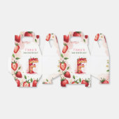 イチゴ誕生日お気に入りBox Letter F Cake フェイバーボックス (折り畳みなし)