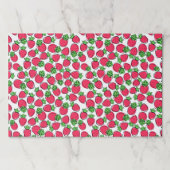 イチゴ誕生日パーティーシャワー ペーパーパッド (正面)