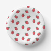 イチゴ誕生日パーティー ペーパーボウル (正面)