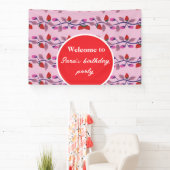 イチゴ誕生日パーティー 横断幕 (インサイチュ)