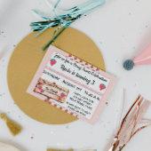 イチゴ誕生日招待状 招待状