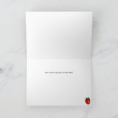 イチゴ誕生日 カード (内部)