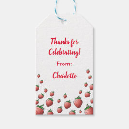 イチゴ誕生日 ギフトタグ