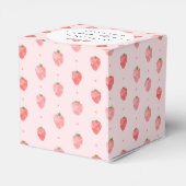 イチゴ誕生日 フェイバーボックス (裏面サイド)