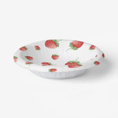 イチゴ誕生日 ペーパーボウル (傾斜あり)