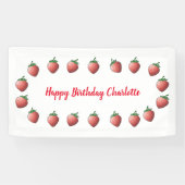 イチゴ誕生日 横断幕 (横)