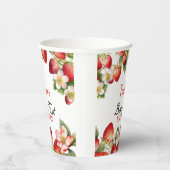 イチゴ誕生日 紙コップ (右)