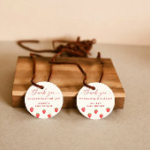 イチゴ赤ちゃんシャワー、ベリーガール赤ちゃんシャワー フェイバータグ