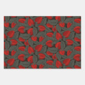 イチゴ違うはかりで測 ラッピングペーパーシート (正面)