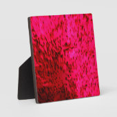 イチゴ陶器 フォトプラーク (正面)