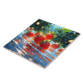 イチゴ陶磁器タイル タイル (側面)