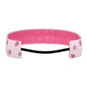 イチゴ非ヘッドバスリップまたは滑ることンド アスレチックヘッドバンド (裏面)