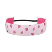 イチゴ非ヘッドバスリップまたは滑ることンド アスレチックヘッドバンド (正面)