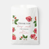 イチゴ1st誕生日ベリースウィート フェイバーバッグ (正面)