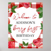 イチゴ1st誕生日ベリースウィート ポスター (正面)