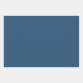 イチゴ2色と無地の色1色 ラッピングペーパーシート (正面3)