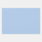 イチゴ2色と無地の色1色 ラッピングペーパーシート (正面3)