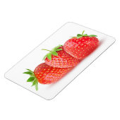 イチゴ3個 マグネット (左側)