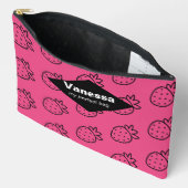 イチゴ。 アクセサリーポーチ (見開き)