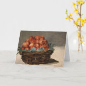 イチゴ | エドゥアルマネ カード (黄色い花)