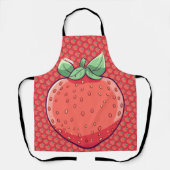 イチゴ エプロン (正面)