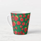 イチゴ カフェラテマグ (左アングル)