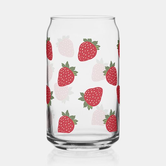 イチゴ ガラス缶 (左)
