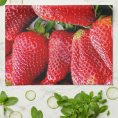 イチゴ キッチンタオル (折り畳み)