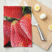 イチゴ キッチンタオル (四つ折り)