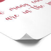 イチゴ – キャンディーズの数を推測するポスター ポスター (角)