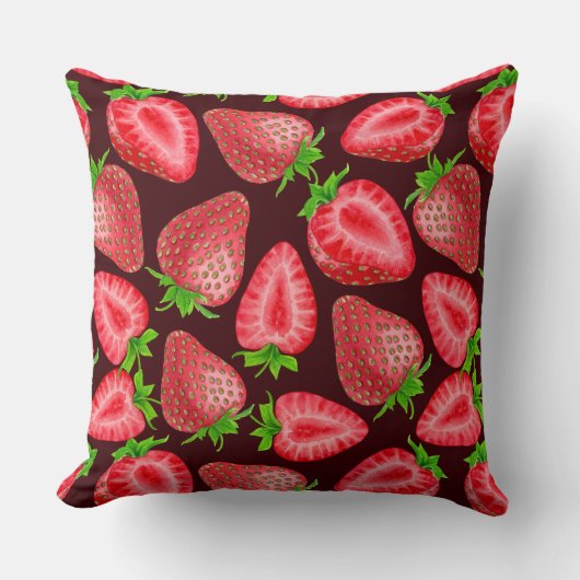 イチゴ クッション (正面)