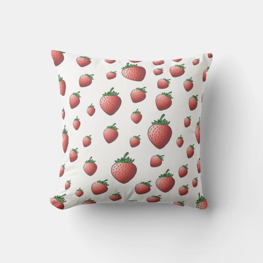 イチゴ クッション (正面)