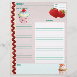 イチゴ&クリームレシピページ