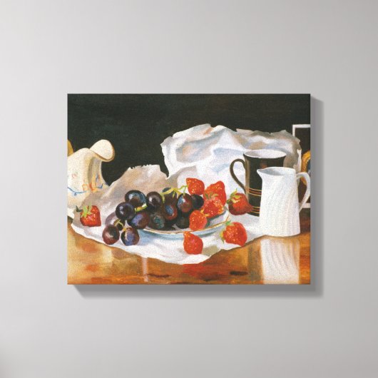 イチゴ&クリーム2004 キャンバスプリント (正面)