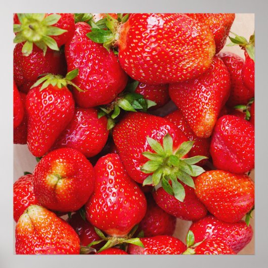 イチゴ/グルメキッチンポスター ポスター (正面)