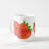 イチゴ コーヒーマグカップ (正面左)