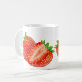 イチゴ コーヒーマグカップ (正面左)