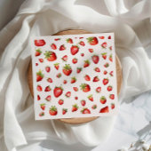 イチゴ スタンダードカクテルナプキン